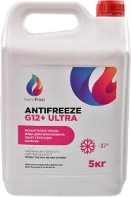 Антифриз NanoFrost Concentrate G12+ рожевий 5 л концентрат антифризу (G12PLUSPINK5)