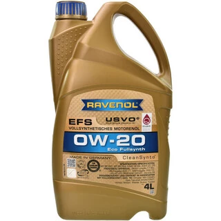 Моторна олива Ravenol EFS 0W-20 4 л (1111105004)