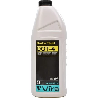Гальмівна рідина Гальмівна рідина VIRA Brake Fluid DOT 3 / DOT 4 (VI1002)