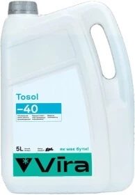 Антифриз VIRA синій -40 &deg;C, 5 л готовий антифриз (VI0012)
