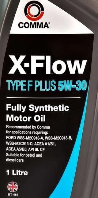 Моторна олива Comma X-Flow Type F PLUS 5W-30 1 л (XFFP1L)