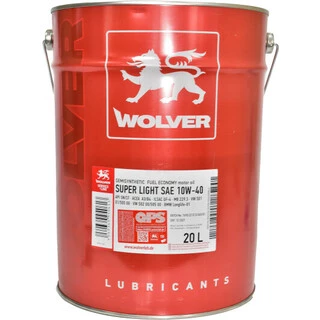 Моторна олива Wolver Super Light 10W-40 20 л (4260360940613)