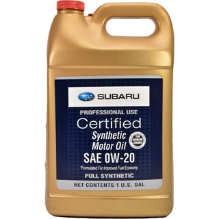 Моторна олива Subaru Synthetic Motor Oil 0W-20 3,78 л (SOA427V1315)