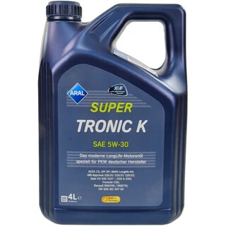 Моторна олива Aral SuperTronic K 5W-30 4 л (15DBCD)