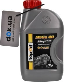 Антифриз VIPOIL MEGa 40 G12 червоний -40 &deg;C, 1 л готовий антифриз (701431)