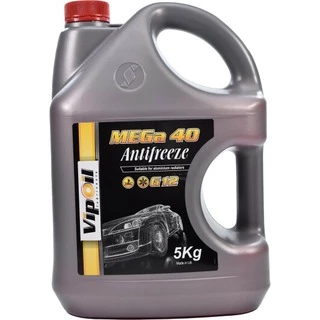 Антифриз VIPOIL MEGa 40 G12 червоний -40 &deg;C, 5 л готовий антифриз (701435)
