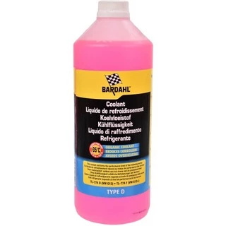 Антифриз Bardahl G12+ червоний -35 °C, 1 л готовий антифриз (8511)