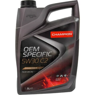 Моторна олива Champion OEM Specific C2 5W-30 5 л (8209819)