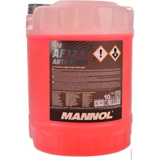 Антифриз Mannol AF12+ Longlife G12+ червоний 10 л концентрат антифризу (MN4112-10)