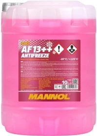 Антифриз Mannol AF13++ High-performance G13 фіалковий -40 &deg;C, 10 л готовий антифриз (MN4015-10)