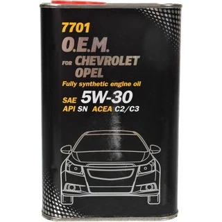 Моторна олива Mannol O.E.M. For Chevrolet Opel Metal 5W-30 1 л (MN7701-1ME)