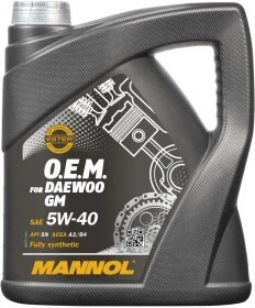 Моторна олива Mannol O.E.M. For Daewoo GM 5W-40 4 л (MN7711-4)