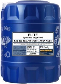Моторна олива Mannol Elite 5W-40 20 л (MN7903-20)