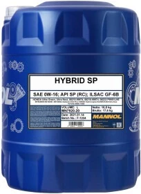 Моторна олива Mannol Hybrid SP 0W-16 20 л (MN7920-20)