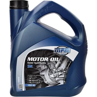 Моторна олива MPM Semi Synthetic SN 10W-40 4 л (04004S)