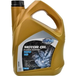 Моторна олива MPM Premium Synthetic BMW / MB 5W-30 5 л (05005BM)