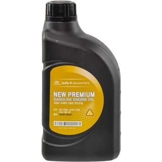 Моторна олива Hyundai New Premium Gasoline 0W-20 1 л (0510000161)