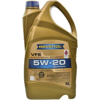Моторна олива Ravenol VFE 5W-20 5 л (1111311005)