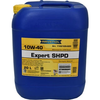 Моторна олива Ravenol Expert SHPD 10W-40 20 л (1122105020)