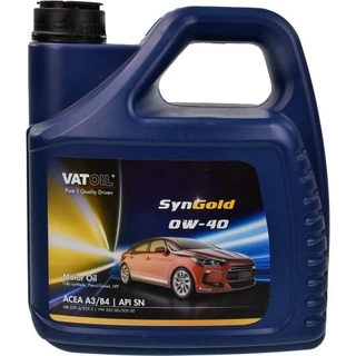 Моторна олива VatOil SynGold 0W-40 4 л (50536)