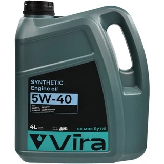 Моторна олива VIRA Synthetic 5W-40 4 л (VI0354)