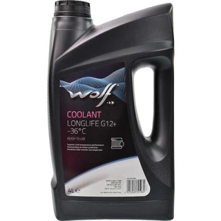 Антифриз Wolf Coolant Longlife G12+ червоний -36 &deg;C, 4 л готовий антифриз (8325984)