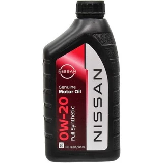 Моторна олива Nissan Genuine Motor Oil 0W-20 0,95 л (999PK000W20N)