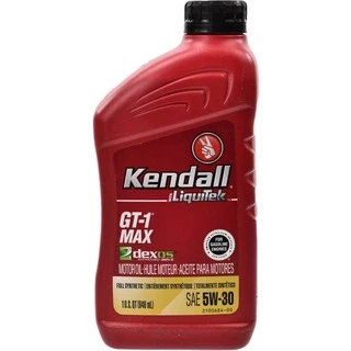 Моторна олива Kendall GT-1 MAX with LiquiTek 5W-30 0,95 л (1081232)