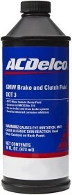 Гальмівна рідина Гальмівна рідина ACDelco GMW Brake and Clutch Fluid DOT 3 (10-4110)
