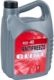 Антифриз Glint червоний -32 &deg;C, 5 л готовий антифриз (22395)