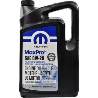 Моторна олива Mopar MaxPro Plus GF-6A 0W-20 5 л (68524013AA)