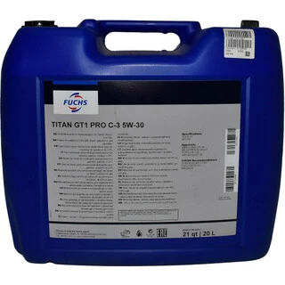 Моторна олива Fuchs Titan Gt1 Pro C3 5W-30 20 л (601226380)