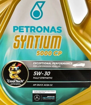 Моторна олива Petronas Syntium 5000 CP 5W-30 5 л (18315019)