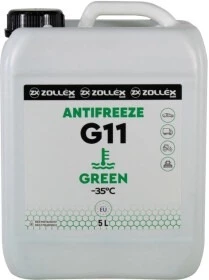 Антифриз Zollex G11 зелений -35 &deg;C, 5 л готовий антифриз (18110)
