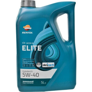 Моторна олива Repsol Elite Evolution C3 5W-40 5 л (RPP0053JFB)