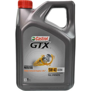 Моторна олива Castrol GTX A3/B4 5W-40 4 л (15E62C)