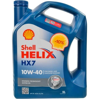 Моторна олива Shell Helix HX7 10W-40 5 л (550053738)