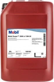 Моторна олива Mobil Super 2000 X1 5W-30 20 л (155316)