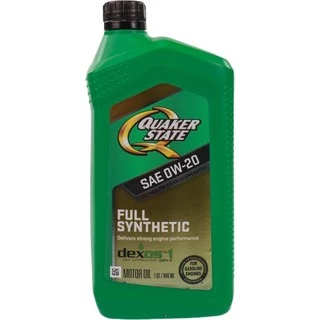 Моторна олива QUAKER STATE Full Synthetic 0W-20 0,95 л (550046176)