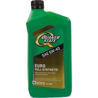 Моторна олива QUAKER STATE Euro Full Synthetic 5W-40 0,95 л (550042725)