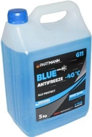 Антифриз PARTMANN G11 синій -40 &deg;C, 5 л готовий антифриз (PM040007)