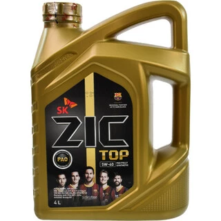 Моторна олива ZIC Top 5W-40 4 л (162682)