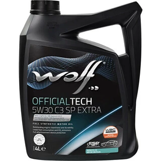Моторна олива Wolf Officialtech C3 SP Extra 5W-30 4 л (1049359)
