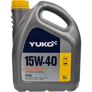 Моторна олива Yuko Dynamic 15W-40 4 л (020516)