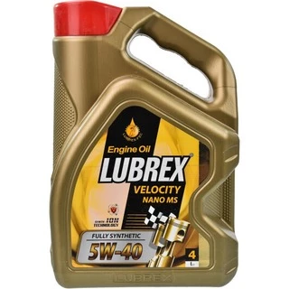 Моторна олива Lubrex Velocity Nano MS 5W-40 4 л (1212714004)