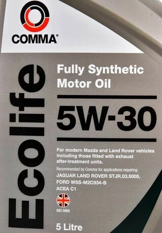 Моторна олива Comma Ecolife 5W-30 5 л (ECL5L)