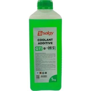 Антифриз Solgy G11 зелений -35 &deg;C, 1 л готовий антифриз (503004)