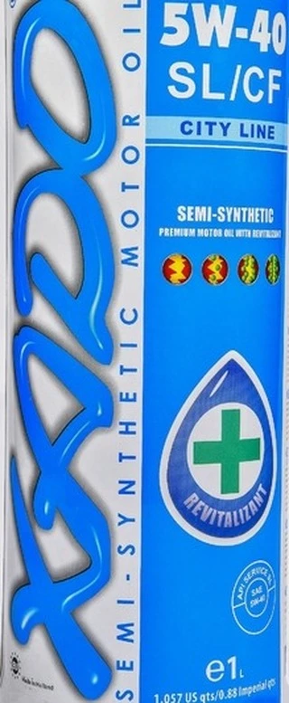 Моторна олива Xado Atomic Oil SL/CF City Line 5W-40 1 л (XA24108)