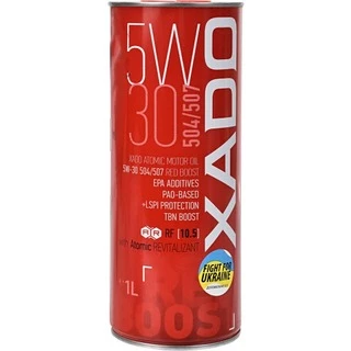 Моторна олива Xado Atomic Oil 504/507 Red Boost 5W-30 1 л (XA26196)
