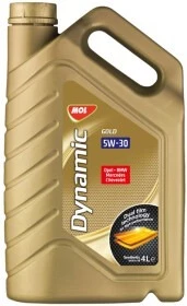 Моторна олива MOL Dynamic Gold 5W-30 4 л (13301107)